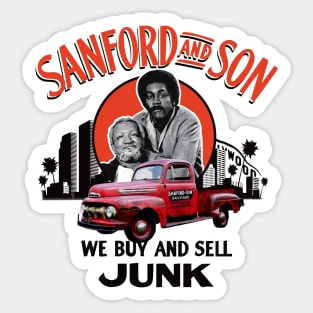 Sanford and Son Father and Son Duo Sticker